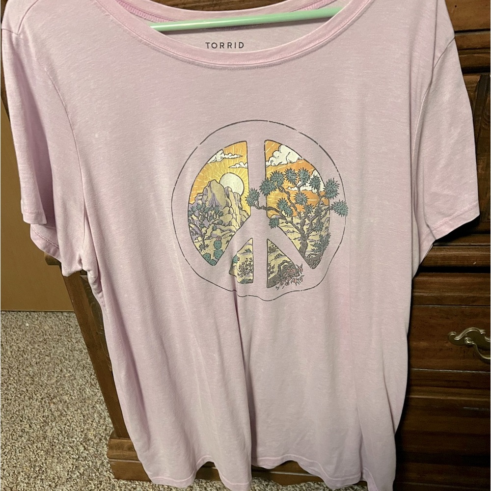 Torrid Purple Graphic Tee
